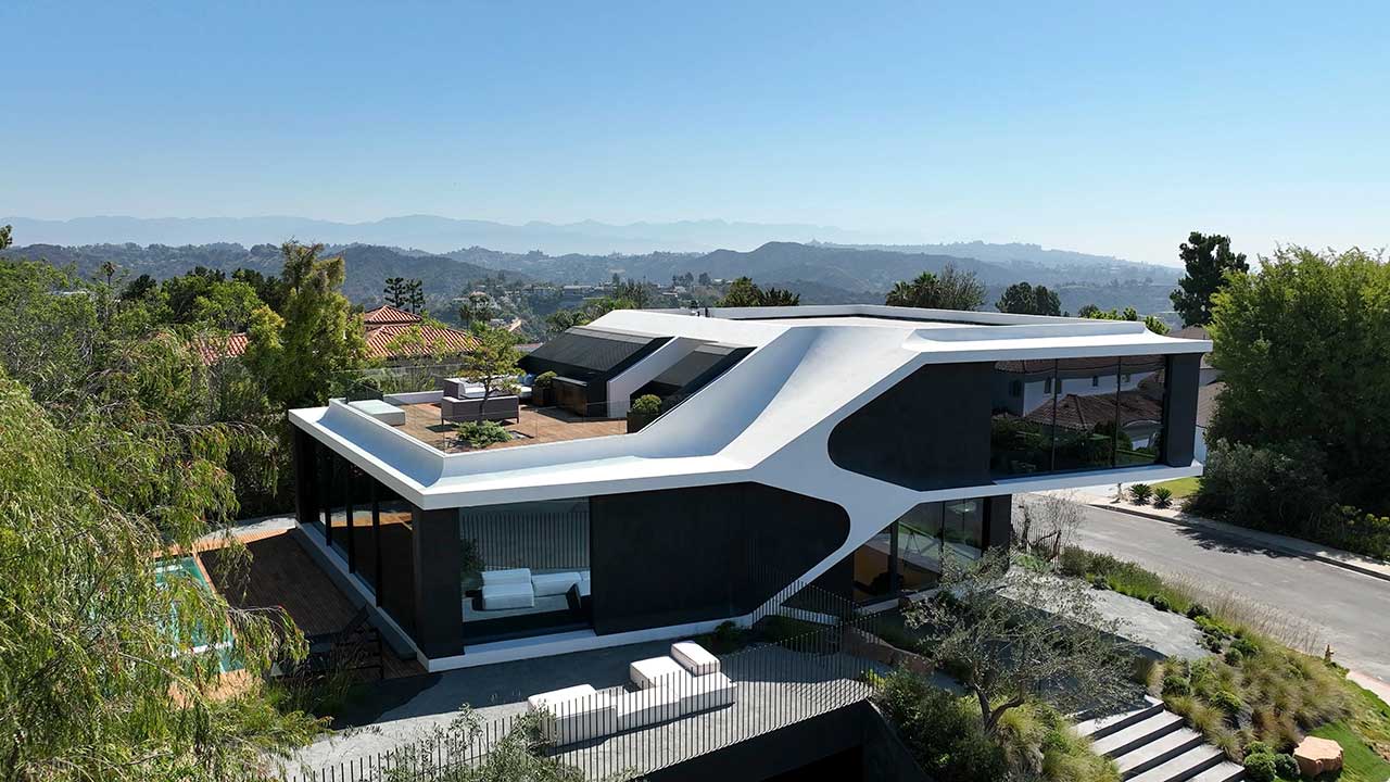 Futuristic Automotive Home