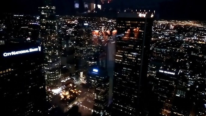 Downtown LA Night View