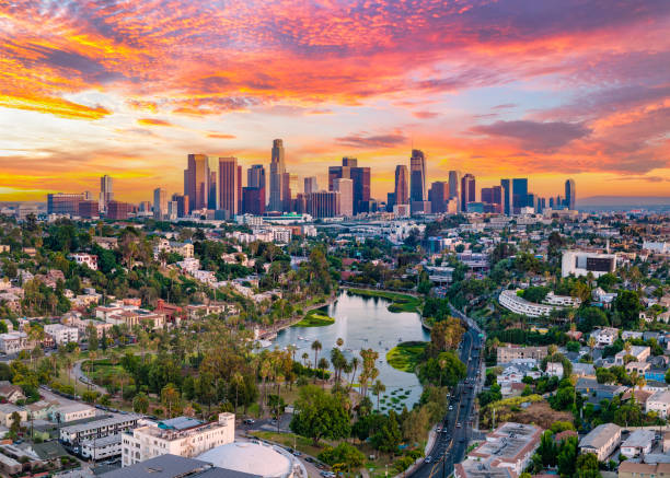 LA Sunset Skyline